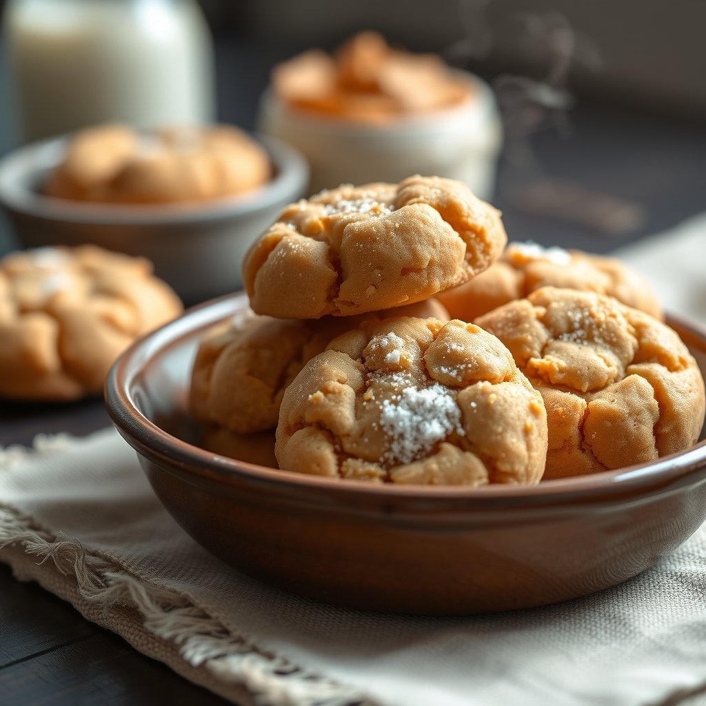 3 ingredient peanut butter cookies no egg: Easy Method