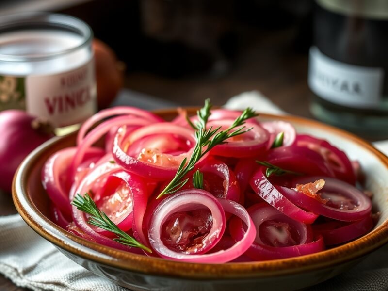Tangy Quick Pickled Red Onions