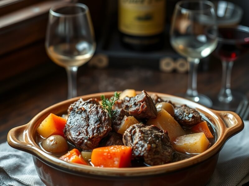 Tender Slow Cooked Beef Stew