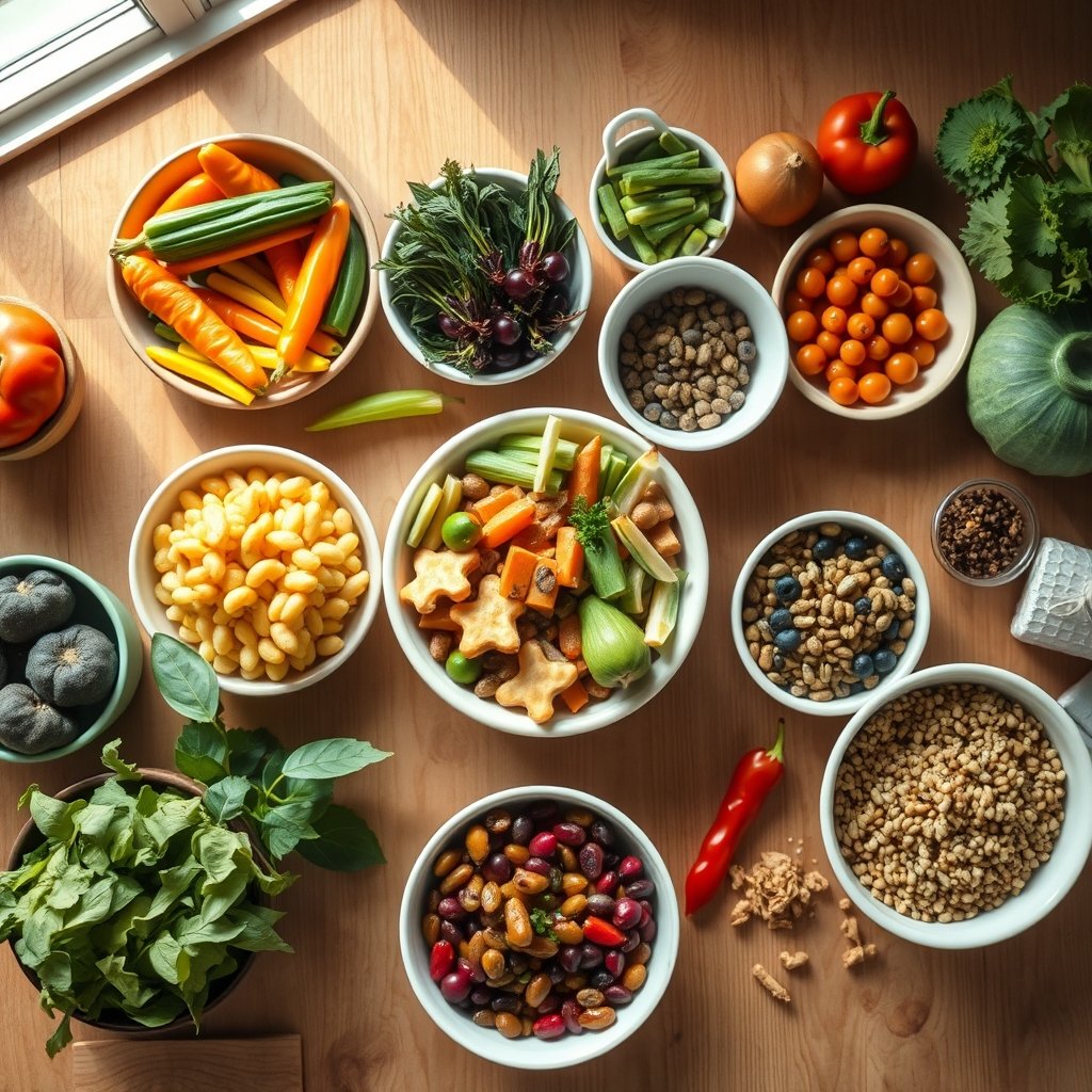 Professional clean featured image representing questions about food and nutrition for article "Navigating Questions About Food and Nutrition: A Scenario-Based Guide"